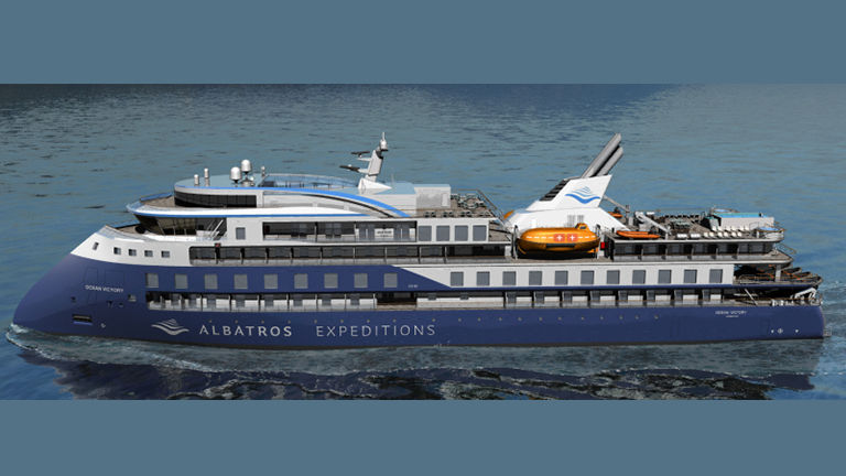 Ocean Albatros will start sailing in May 2023.