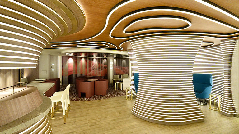Swirl Wine Bar is a new offering onboard Aqua.