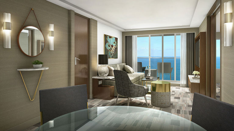 Staterooms on Norwegian Spirit have all been redone.