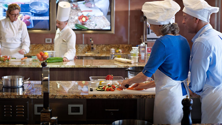 ulinary classes are offered to guests.
