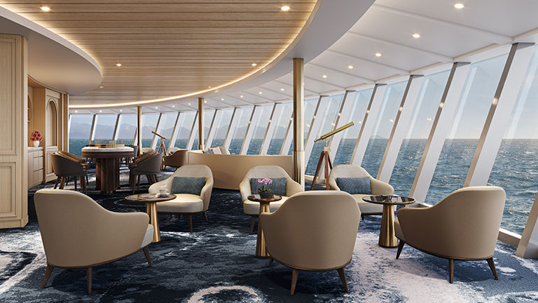 The Observation Lounge will feature 270-degree views.