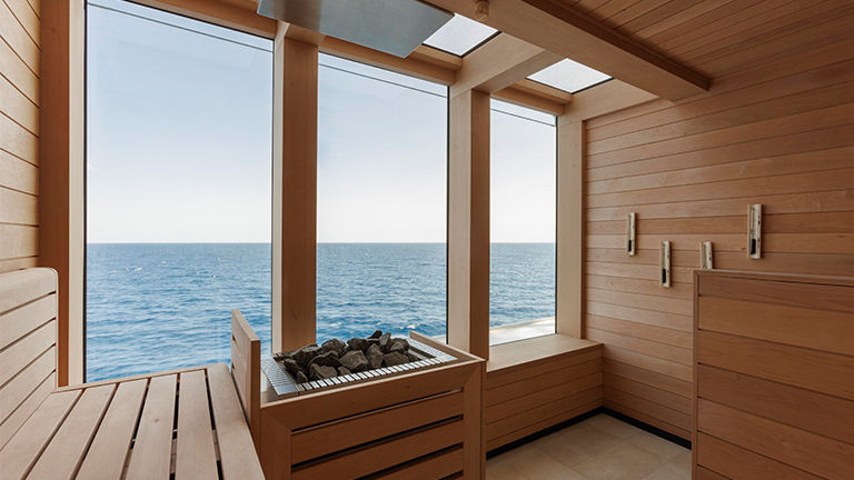Otium Spa’s sauna