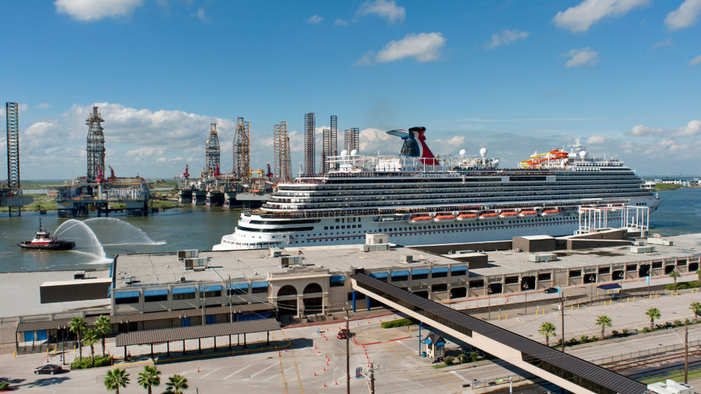 Carnival is one of several lines that sail out of Galveston, Texas.