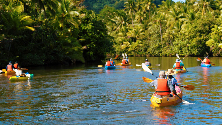 Excursions cater to a variety of fitness levels.