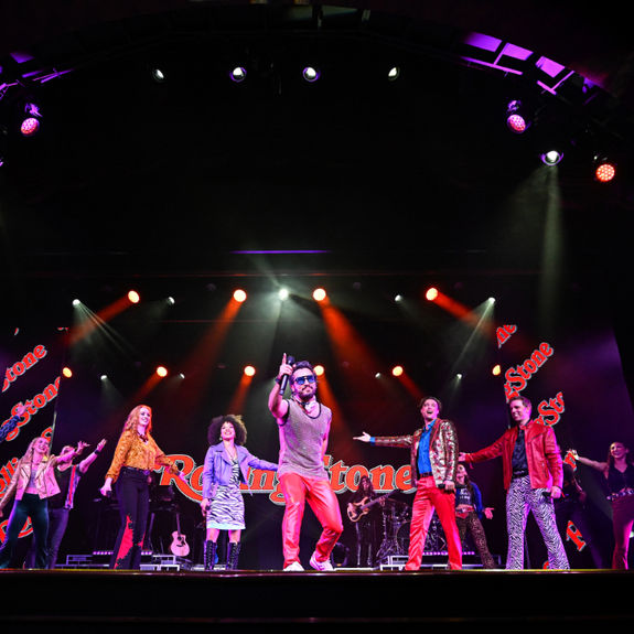 The new Rolling Stone show is one of four new productions on Oosterdam.
