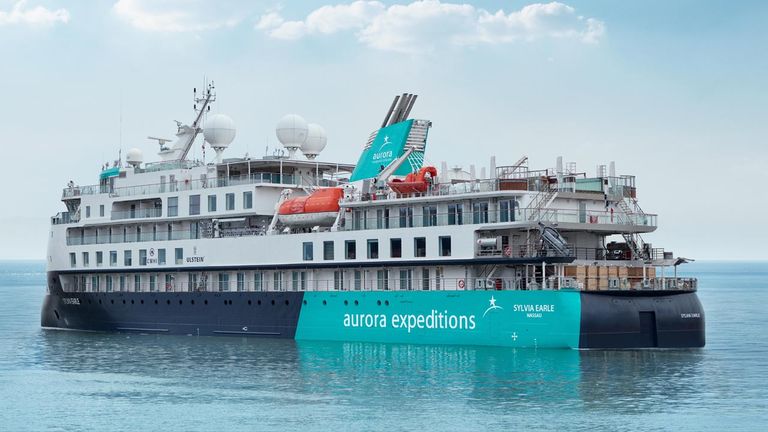 Sylvia Earle is the newest ship from Aurora Expeditions.