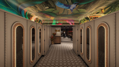 Razzle Dazzle's entrance will be redesigned to match the new Indian culinary experience.