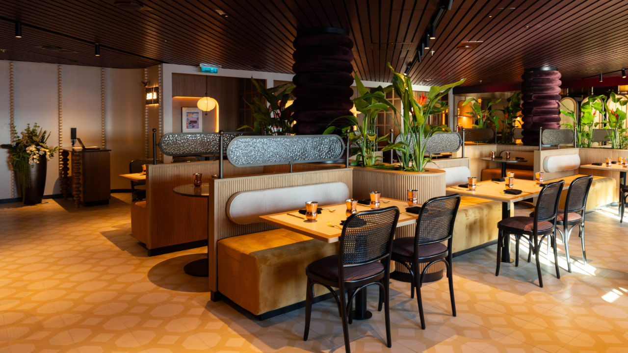Ariya is a revision to the Razzle Dazzle dining venue.