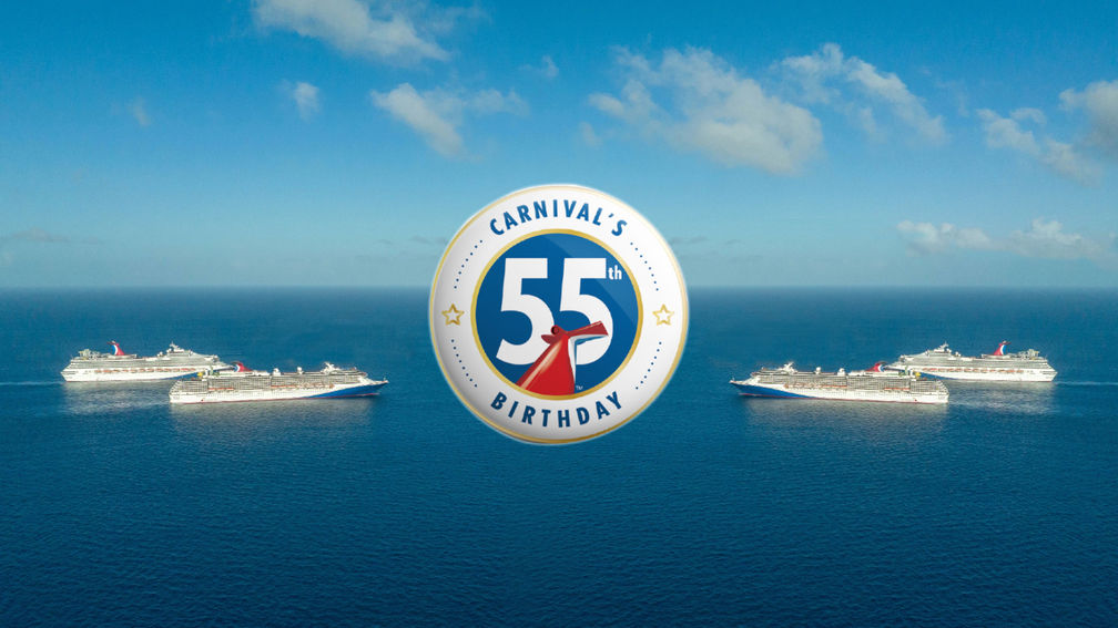 Carnival Plans Multi-Ship Meetups for 55th Anniversary in 2027