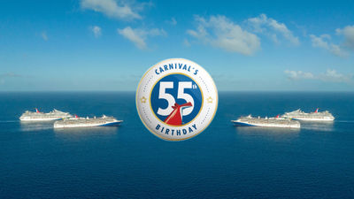 Carnival Plans Multi-Ship Meetups for 55th Anniversary in 2027