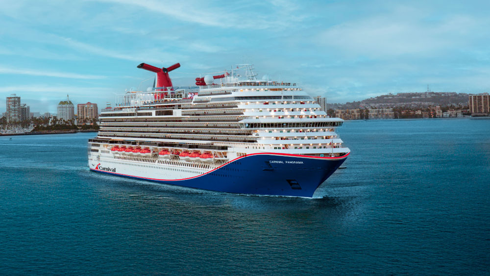 Carnival Panorama will sail out of Long Beach, California.