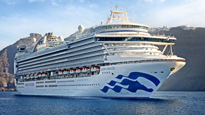 Crown Princess added multiple new venues during its recent drydock refurbishment.