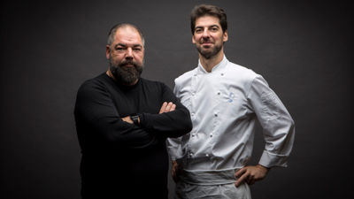 Chefs Massimiliano and Raffaele Alajmo