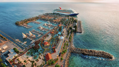 As rendered, Ensenada Bay Village will offer multiple new shoreside experiences to all cruise lines.