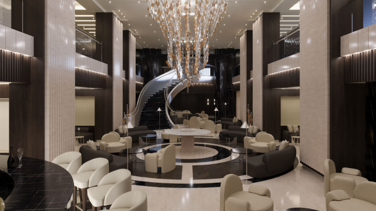 Explora III will display a refreshed lobby since Explora I and Explora II.