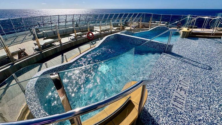 The Helios Pool is the adults-only retreat.