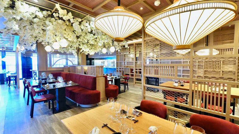 Sakura is the pan-Asian restaurant.