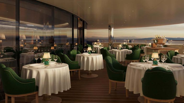 Sedna is one of the main restaurants.