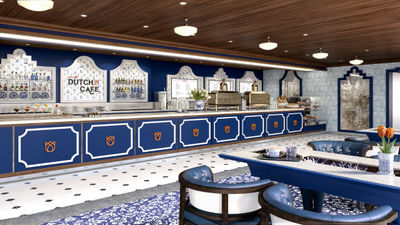 A fresh Grand Dutch Cafe will be added to Zuiderdam.