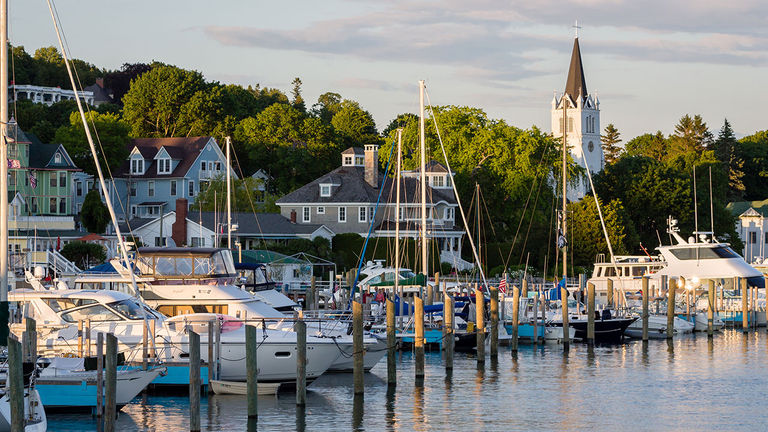 Time on Michigan's car-free Mackinac island was part of the writer's itinerary.