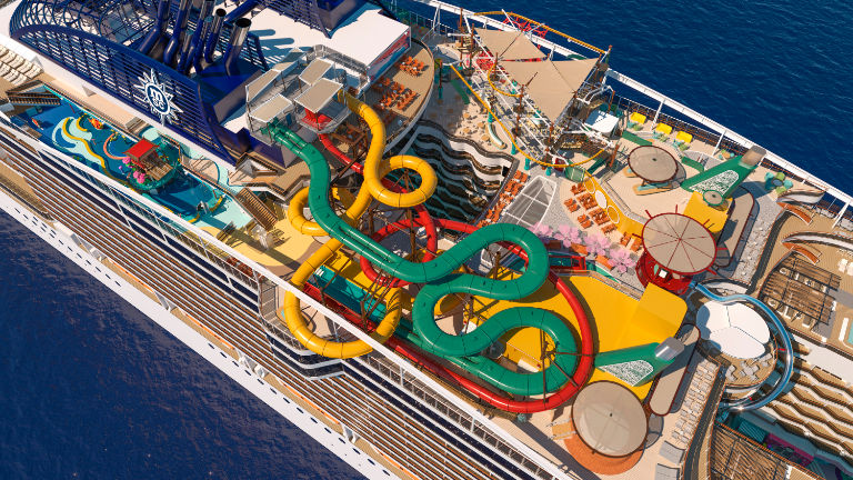 The colors of The Harbour will be Asian-inspired.