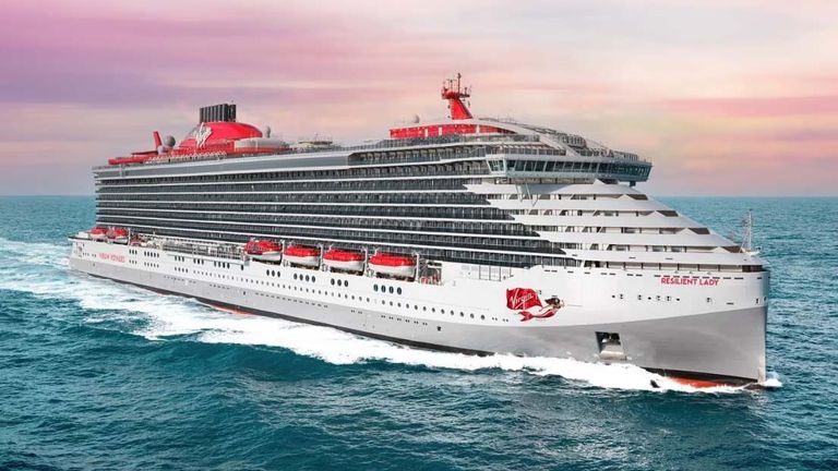 Resilient Lady is the second ship from Virgin Voyages.