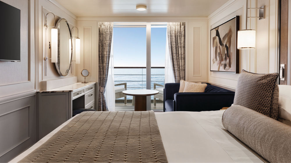 Category B Veranda Staterooms will be among those redesigned on Oceania Marina.