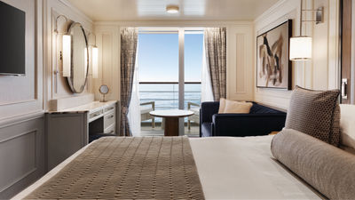 Category B Veranda Staterooms will be among those redesigned on Oceania Marina.