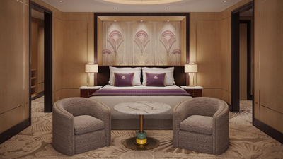 Queens Grill Suites will be among the updated accommodations.