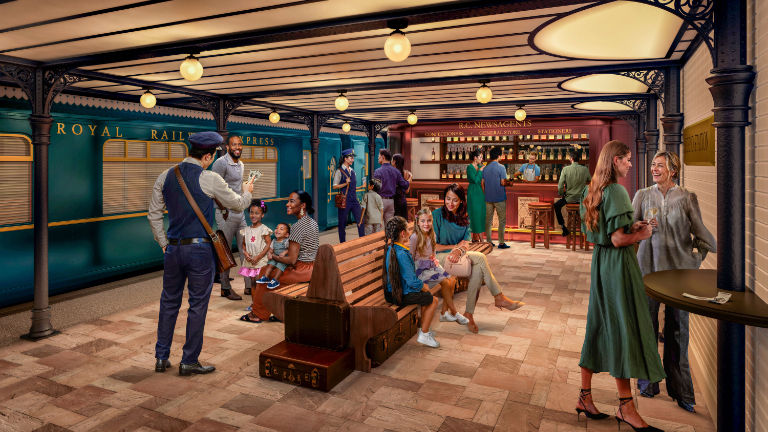 Rendering of Royal Railway – Legend Station