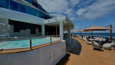 Guests in Terrazza staterooms and suites onboard Carnival Firenze have exclusive access to the Terrazza Moda deck.