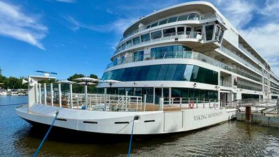 Viking Mississippi’s design takes a cue from Viking’s riverboats as well as its ocean and expedition vessels.