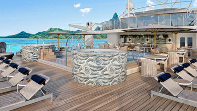 Rendering of Wind Surf's Pool Deck