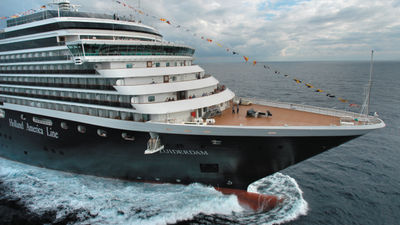 Zuiderdam was recently refurbished for its current Caribbean deployment.