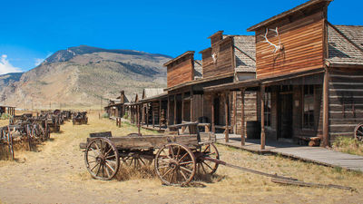 Old Trail Town is a living museum with 26 historical buildings.
