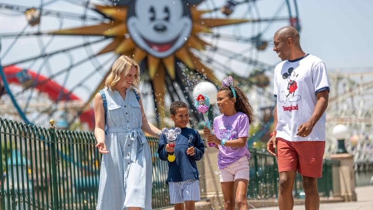 PHOTO: DL70-7 –  Whether clients are already Disneyland fans or are considering their first visit, ticket and hotel offers can sweeten an already sweet vacation.