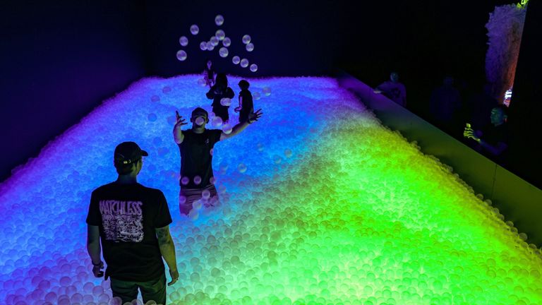 Immersive art gallery Hopscotch has more than a dozen exhibits to experience. Immersive art gallery Hopscotch has more than a dozen exhibits to experience.