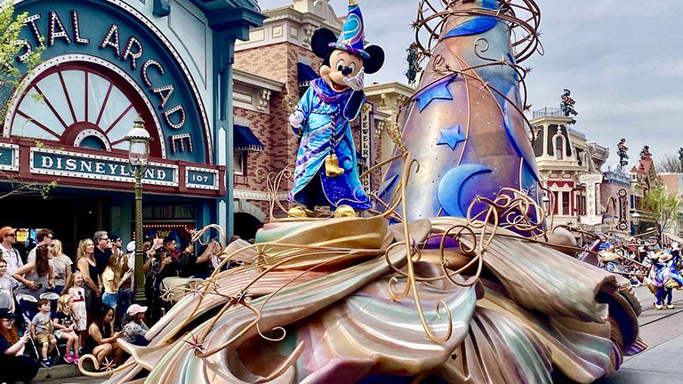 The Magic Happens parade debuted just before the pandemic hit, and has now returned to the park.