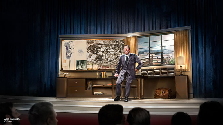 "Walt Disney — A Magical Life" will debut on May 16, 2025, at the Main Street Opera House theater.