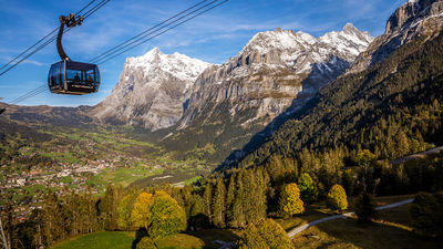 The Eiger Express connects travelers to Eiger Glacier Station.