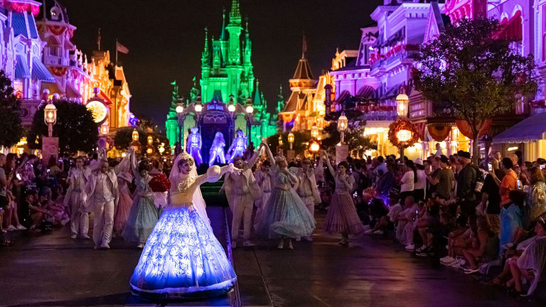 Walt Disney World’s Mickey’s Not-So-Scary Halloween Party features Mickey’s Boo-to-You Halloween Parade.