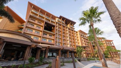 The new Island Tower at Disney’s Polynesian Villas & Bungalows adds “tropical modernism” to the classic Walt Disney World resort.
