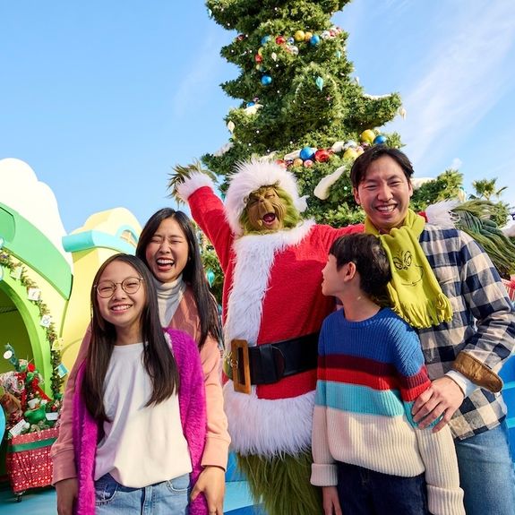 There’s no better place to ring in the holidays than at a theme park.