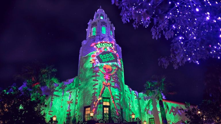 The family-friendly Oogie Boogie Bash Halloween party returns to California Adventure Park.