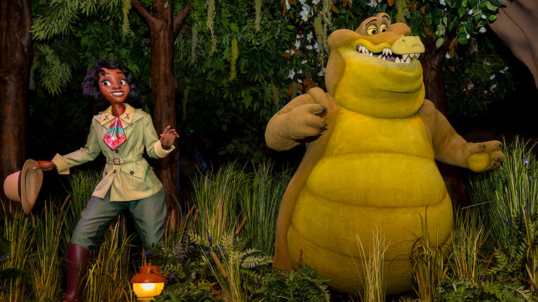 The attraction features an all-new “next chapter” storyline that picks up where “The Princess and the Frog” leaves off.