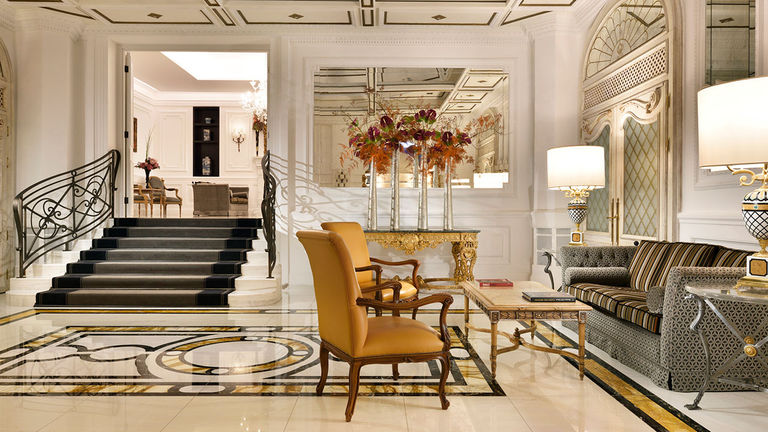 Hotel Splendide Royal Roma was recently renovated.