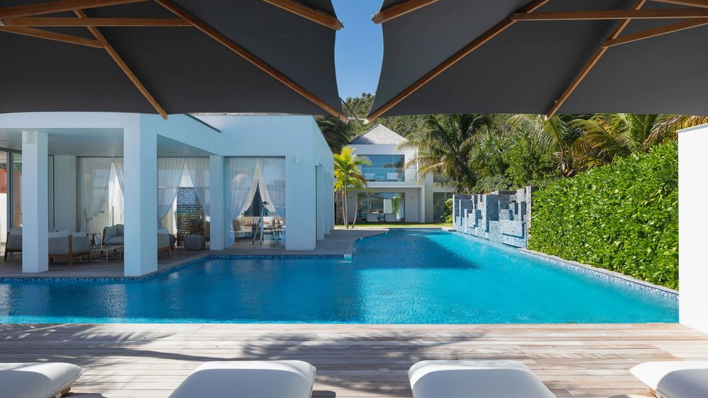 The collection includes properties in popular vacation spots around the world, including St. Barts.