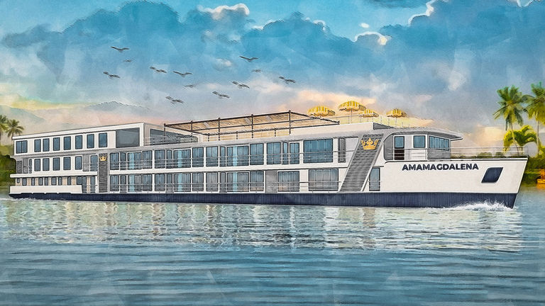 AmaWaterways’ AmaMagdalena will debut in Colombia.