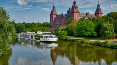 A Viking Longship on Germany's Main River.