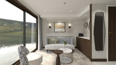 A rendering of Viva Beyond's accommodations.